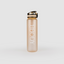 Motivation drink bottle 1L beige